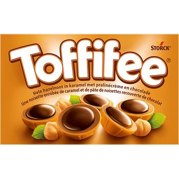 Foto van Toffifee chocolade doos 15 stuks, 125 gram bij jumbo