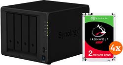 Foto van Synology ds418 + seagate ironwolf 8tb (4x2tb)