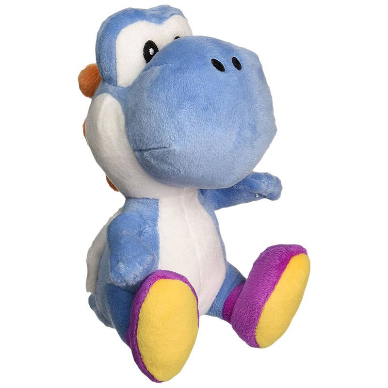 Foto van Super mario bros knuffel yoshi - 15 cm - blauw