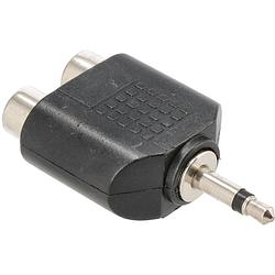 Foto van Devine ada147 adapter 2x rca female - 3,5mm mini jack male mono