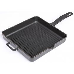 Foto van Sürel grillpan 30 x 30 cm gietijzer matzwart