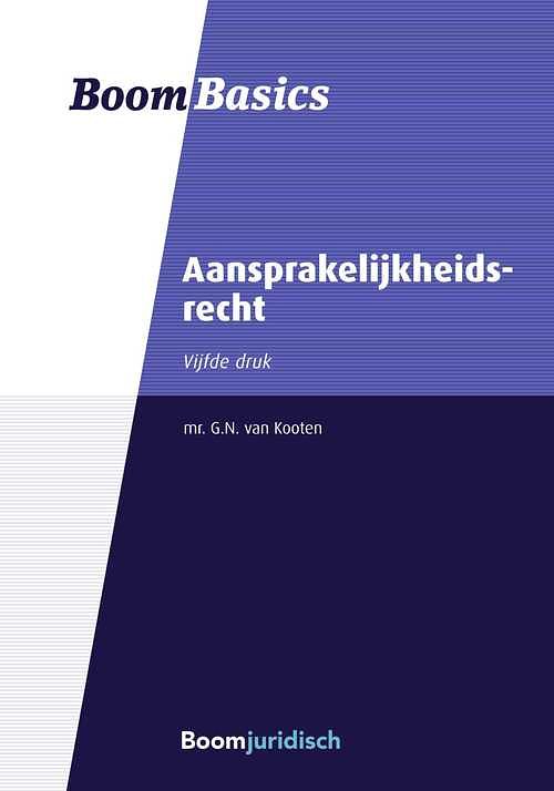 Foto van Aansprakelijkheidsrecht - gerarda van kooten - ebook (9789054543541)