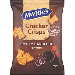 Foto van Mcvitie's cracker crisps smoky barbecue flavour 110g bij jumbo