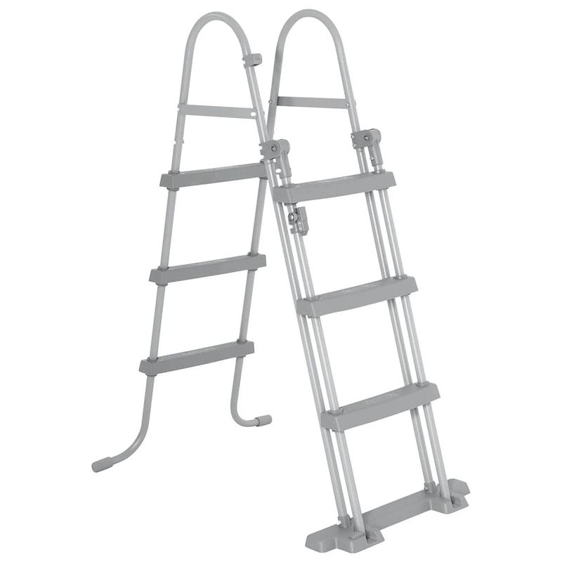 Foto van Bestway zwembadladder flowclear met 4 treden 107 cm