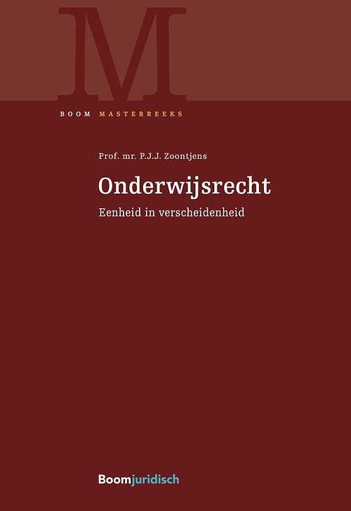 Foto van Onderwijsrecht - p.j.j. zoontjens - ebook (9789462744806)