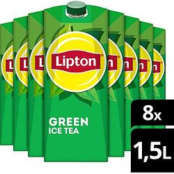Foto van Lipton ice tea green original 8 x 1. 5l bij jumbo