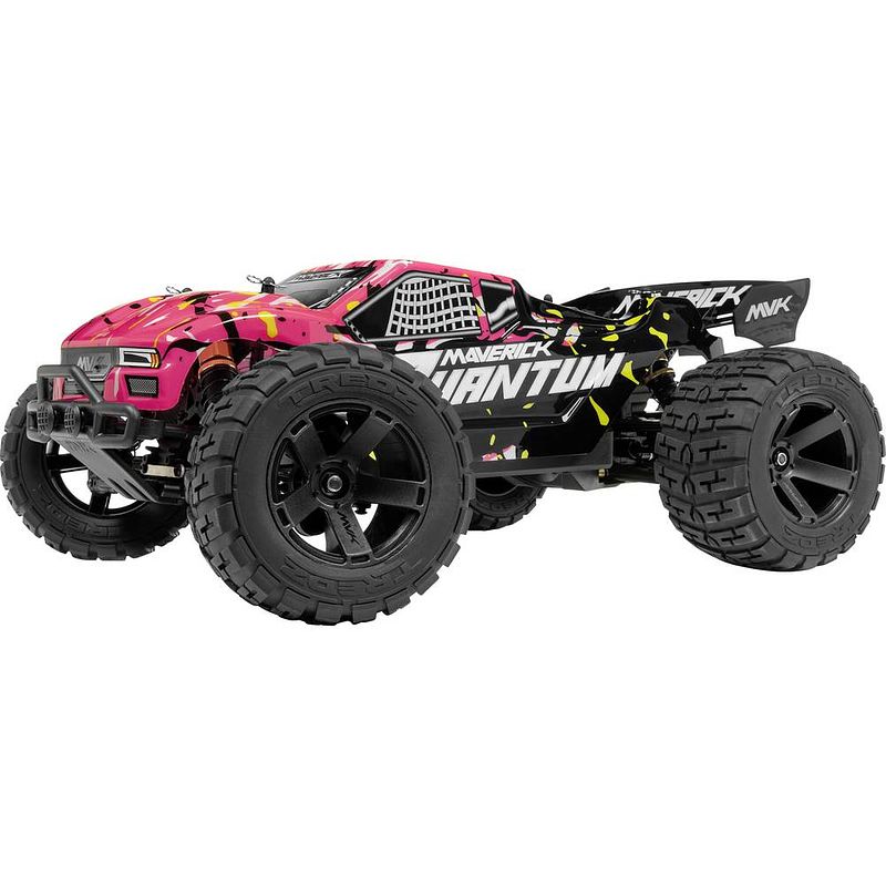 Foto van Maverick quantum xt 1/10 4wd stadium truck - pink 1:10 brushed rc auto elektro truggy 4wd rtr 2,4 ghz