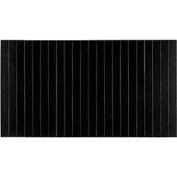 Foto van Woood flexibel dienblad zwart 36 x 45 cm - een handig plekje op de armleuning van je bank