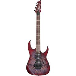 Foto van Ibanez rg470pb red eclipse burst elektrische gitaar