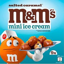 Foto van M&m'ss melk chocolade pinda ijs mini'ss uitdeelverpakking bij jumbo