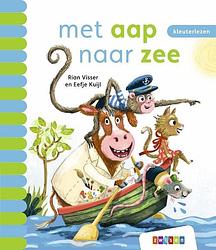 Foto van Met aap naar zee - rian visser - hardcover (9789048743162)