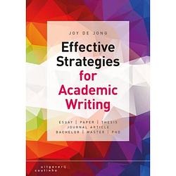 Foto van Effective strategies for academic writin