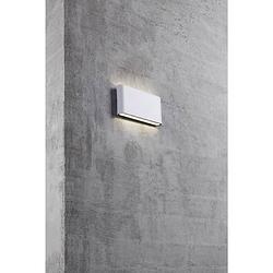 Foto van Nordlux kinver 84181001 led-buitenlamp (wand) led led vast ingebouwd 6 w wit