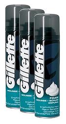 Foto van Gillette scheerschuim gevoelige huid - multiverpakking