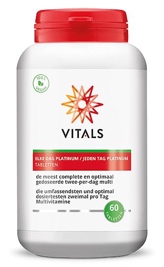 Foto van Vitals elke dag platinum tabletten