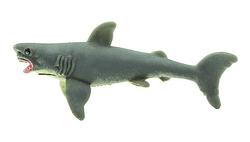 Foto van Safari speelset lucky minis witte haaien 2,5 cm zwart 192 delig