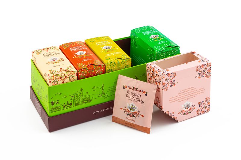 Foto van English teashop wellbeing favourites gift set