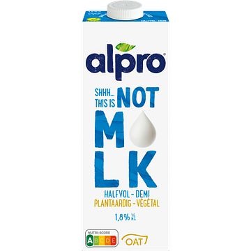 Foto van 1+1 gratis | alpro this is n*t milk halfvol houdbaar 1l aanbieding bij jumbo