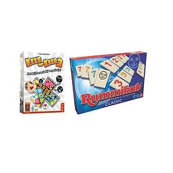 Foto van Spellenset - 2 stuks - keer op keer 2 & rummikub