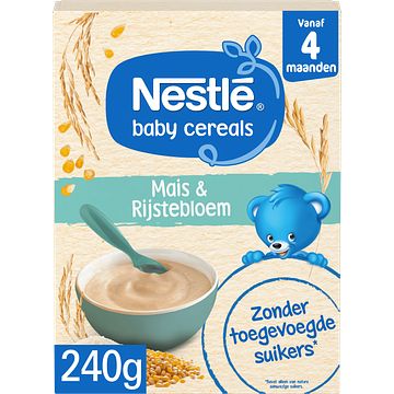 Foto van Nestle baby cereals mais & rijstebloem vanaf 4 maanden 240g bij jumbo