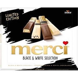 Foto van Merci black & white selection limited edition 240g bij jumbo