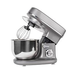Foto van Blumill keukenmachine grey titanium - mixer 1300w - keukenmixer met 6 snelheden