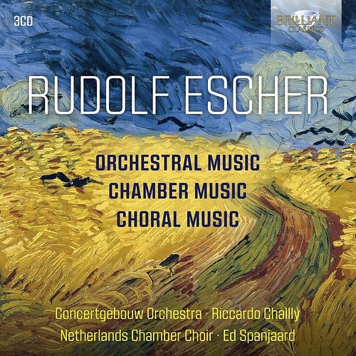 Foto van Escher: orchestra, chamber and choral music - cd (5028421959672)