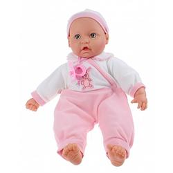 Foto van Toi-toys babypop baby cute 40 cm 3-delig konijn roze