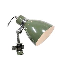 Foto van Steinhauer spring wandlamp - ø 12 cm - draai- en/of kantelbaar - e27 (grote fitting) - groen en metaal