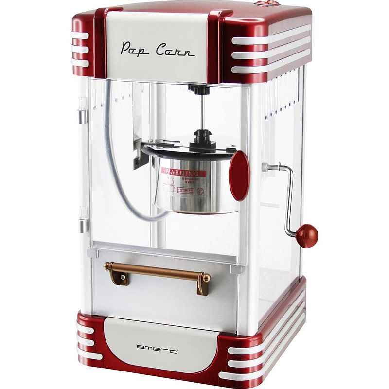 Foto van Emerio pom-120650 popcornmaker rood