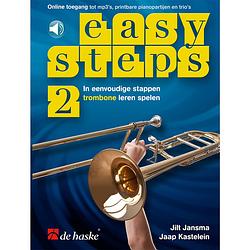 Foto van De haske easy steps 2 trombone in eenvoudige stappen trombone leren spelen
