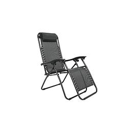 Foto van Feel furniture - buiten ligstoel - verstelbaar - zwart