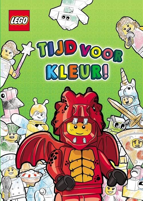 Foto van Lego tijd voor kleur! - paperback (9789030507673)