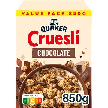 Foto van Quaker cruesli chocolade 850gr bij jumbo