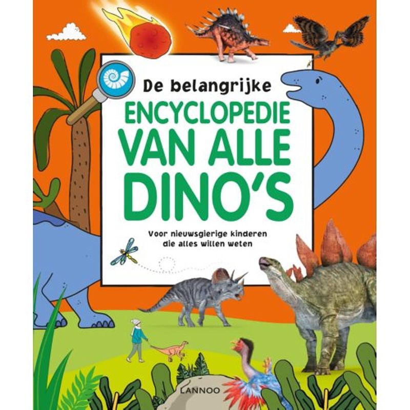 Foto van De belangrijke encyclopedie van alle dino's -