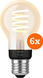 Foto van Philips hue filament white ambiance standaard 6-pack