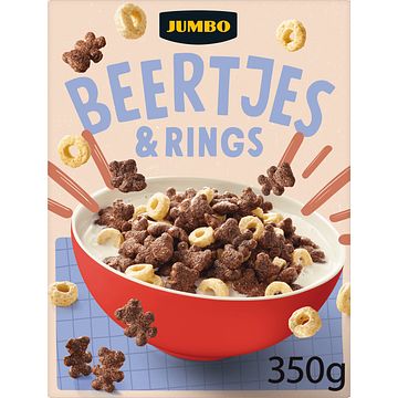 Foto van Jumbo beertjes & rings granen 350g