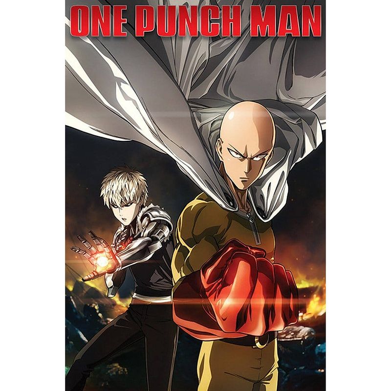 Foto van Pyramid one punch man destruction poster 61x91,5cm