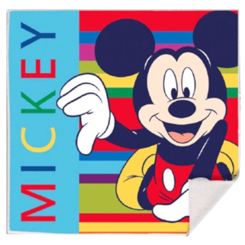 Foto van Disney handdoek mickey & minnie mouse junior 30 cm katoen