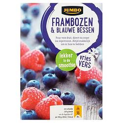 Foto van Jumbo frambozen & blauwe bessen 250g