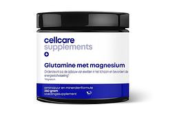 Foto van Cellcare glutamine met magnesium poeder