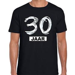 Foto van 30 jaar verjaardag cadeau t-shirt zwart voor heren 2xl - feestshirts