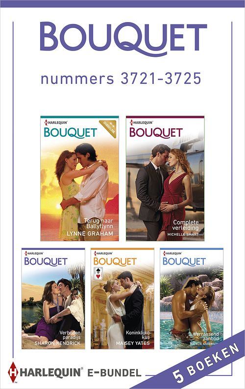 Foto van Bouquet e-bundel nummers 3721-3725 (5-in-1) - lynne graham - ebook (9789402523720)