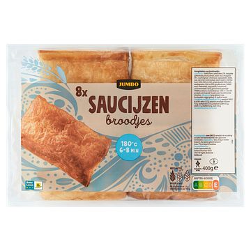 Foto van Jumbo saucijzenbroodjes 8 stuks