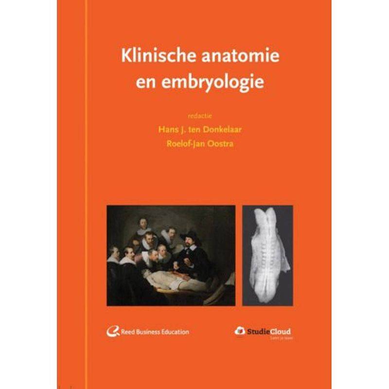 Foto van Klinische anatomie en embryologie