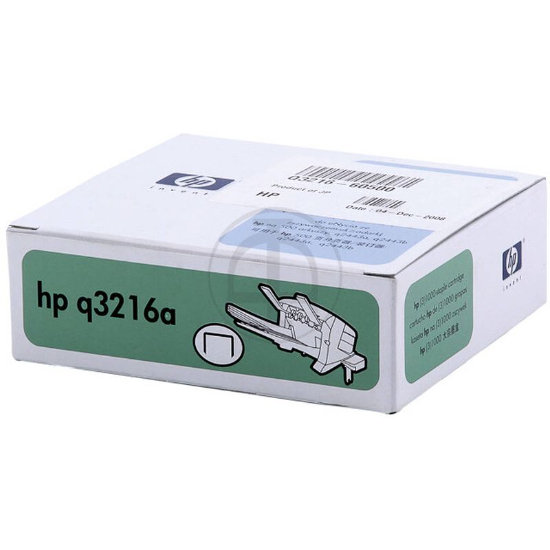 Foto van Q3216a hp lj staples (3) 3x1000piece