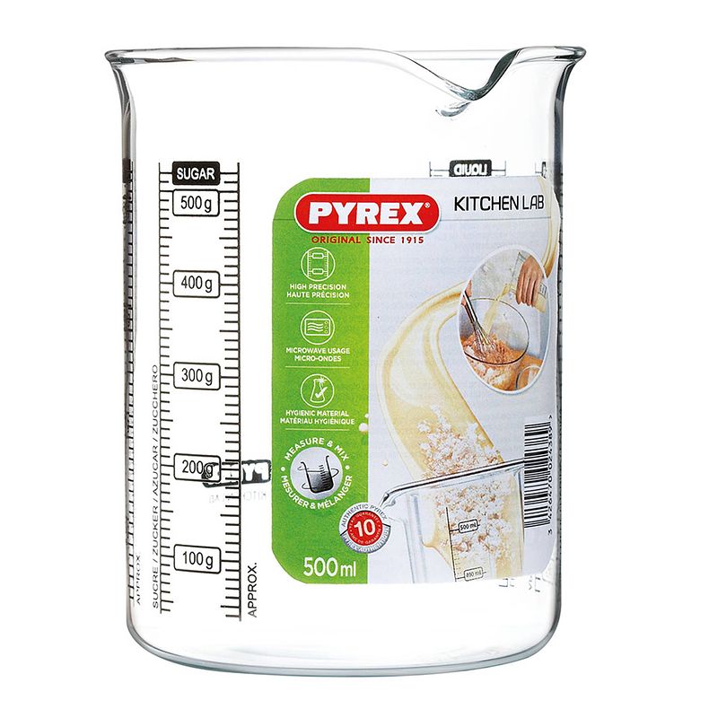 Foto van Pyrex classic kitchen lab maatglas - 0,50 l