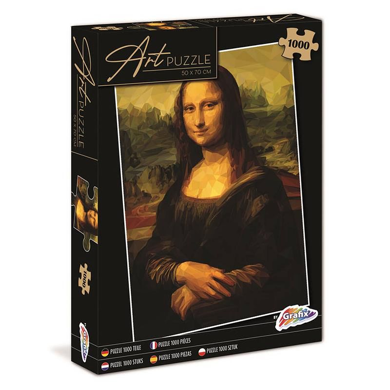 Foto van Grafix puzzel mona lisa 1000 stukjes