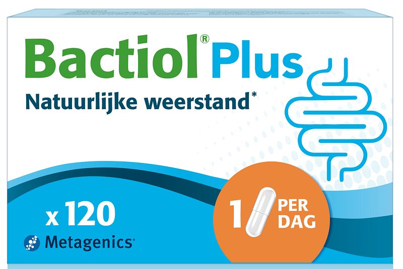 Foto van Metagenics bactiol plus capsules