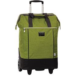 Foto van Punta shopping trolley 38 x 62 x 28 cm polyester lichtgroen